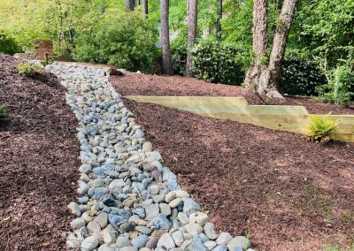 yard drainage solution raleigh